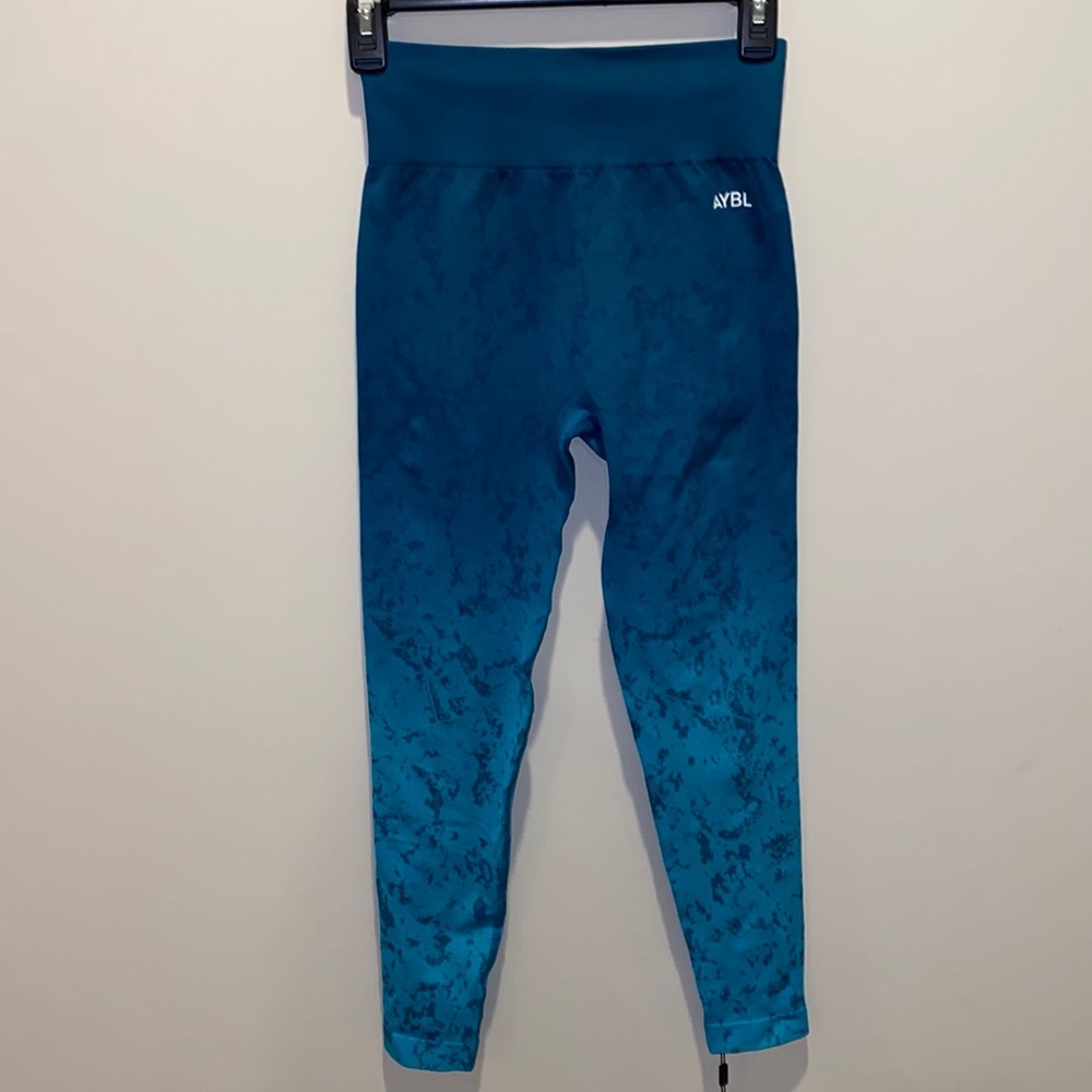 AYBL- Flare Seamless Leggings- Teal S